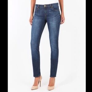 Kut From The Kloth Medium Wash Straight Leg Jeans Size 4
